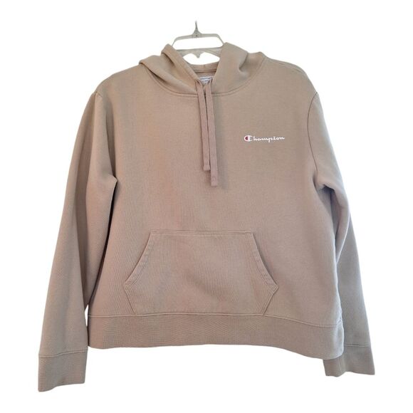 Champion Women's Fleece Pullover Comfortable Fit Hoodie Country Walnut sz Large - Picture 1 of 10